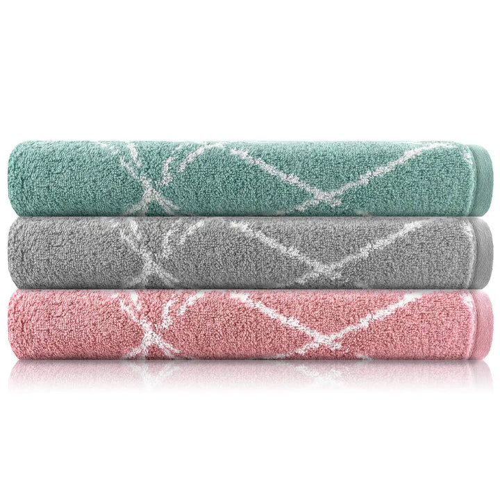 Frottierserie Marble – Handtuch & Duschtuch aus Frottee