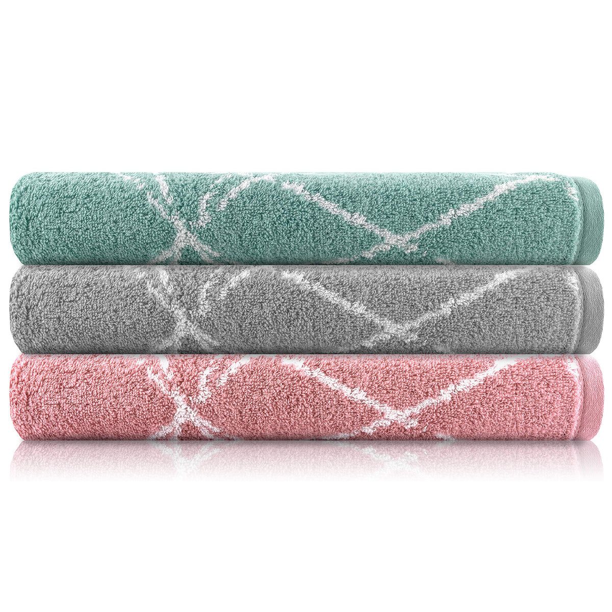 Frottierserie Marble – Handtuch & Duschtuch aus Frottee