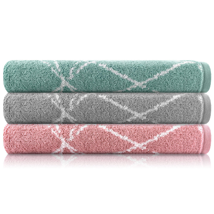 Frottierserie Marble – Handtuch & Duschtuch aus Frottee