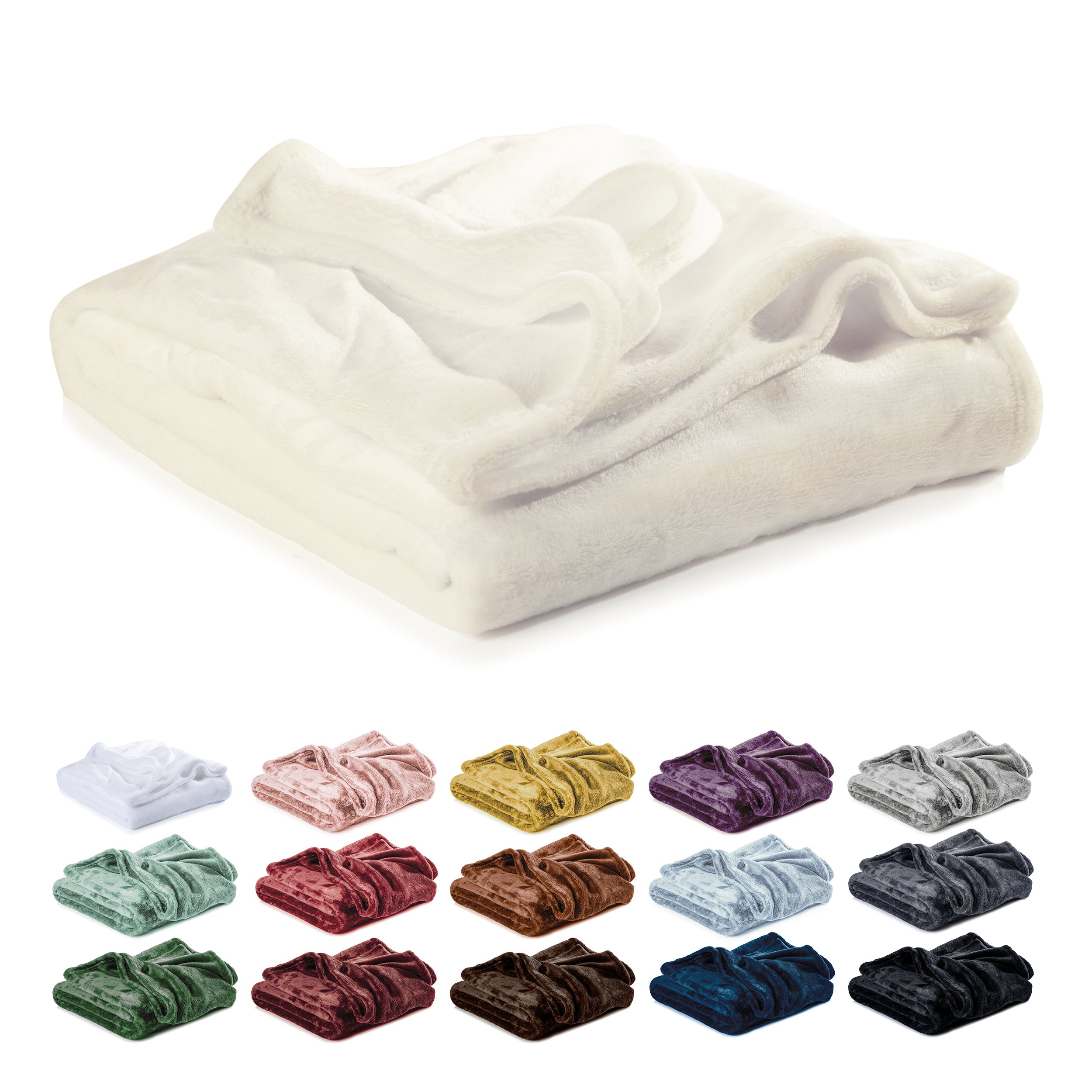 Kuscheldecke, Mikrofaser, warme Fleecedecke