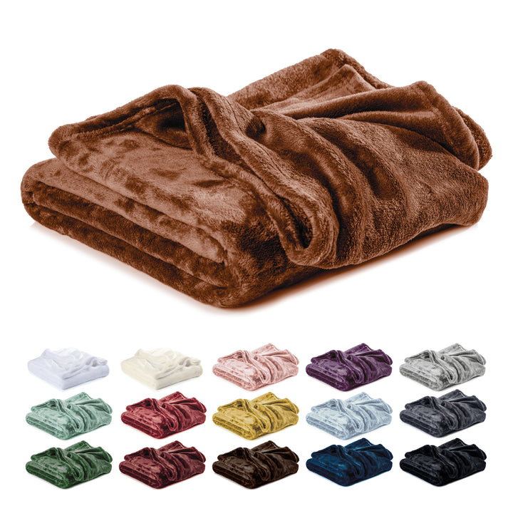Kuscheldecke, Mikrofaser, warme Fleecedecke