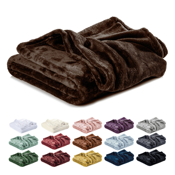 Kuscheldecke, Mikrofaser, warme Fleecedecke