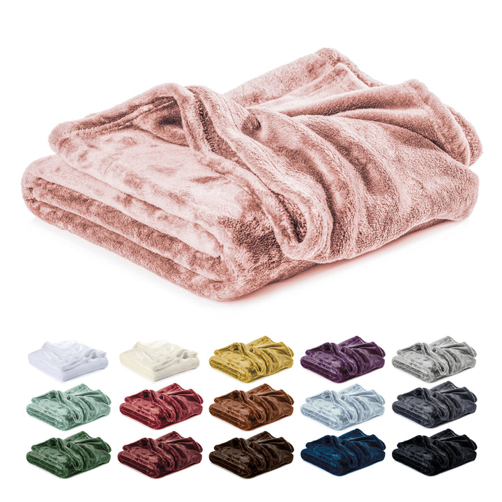 Kuscheldecke, Mikrofaser, warme Fleecedecke