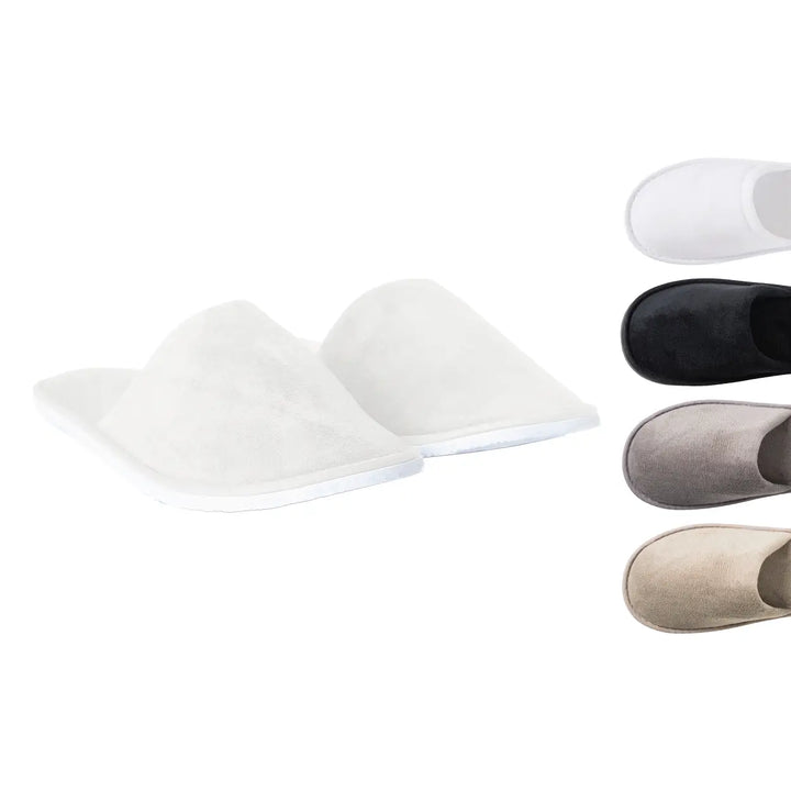 Lavea® Premium 10/20/100er Set Hotelslipper aus Velours