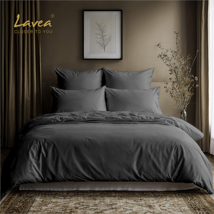 Bettwäsche Set Jasmin, 100% Baumwolle, mit Reißverschluss