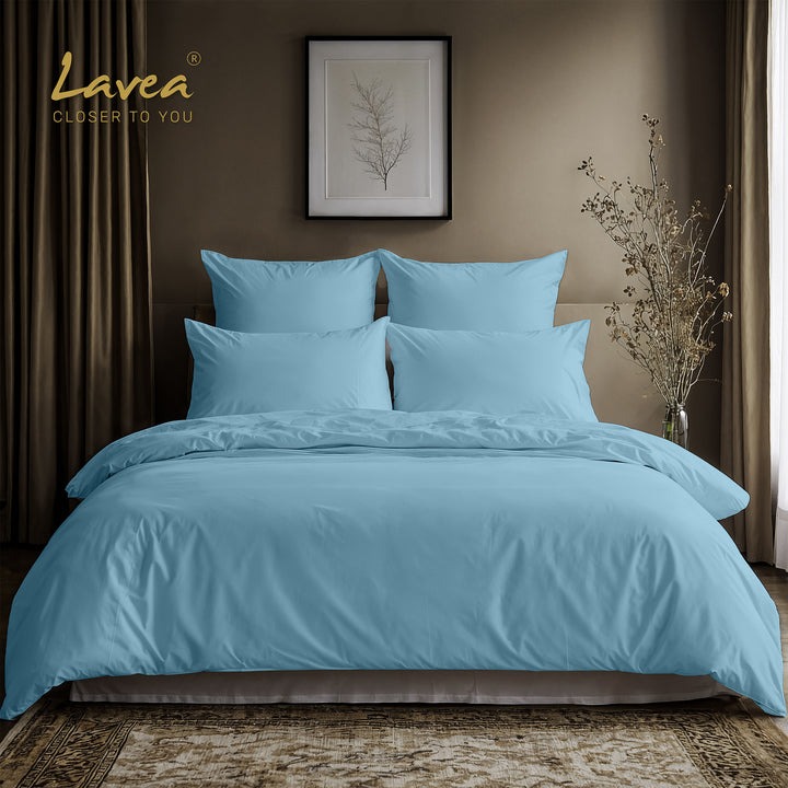 Bettwäsche Set Jasmin, 100% Baumwolle, mit Reißverschluss