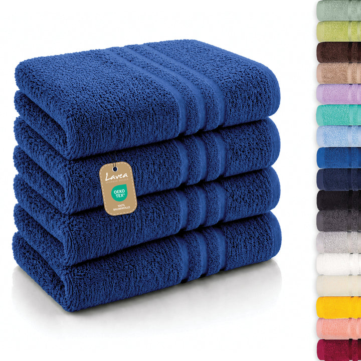 Handtuch Elena, 4er Set, 100% Baumwolle, 50x100 cm