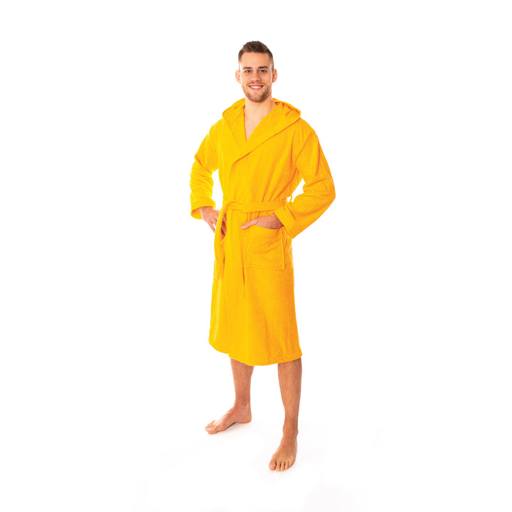 Lavea® Mexico Bademantel Herren – 100% Baumwolle & weicher Frottee