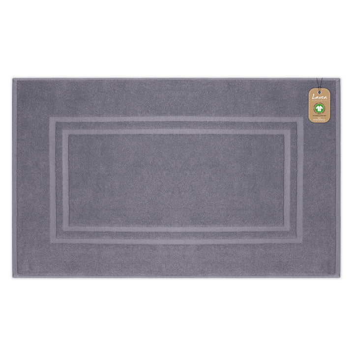 Badematte Bali, 1-teilig, 100% GOTS Bio-Baumwolle, 50x80 cm