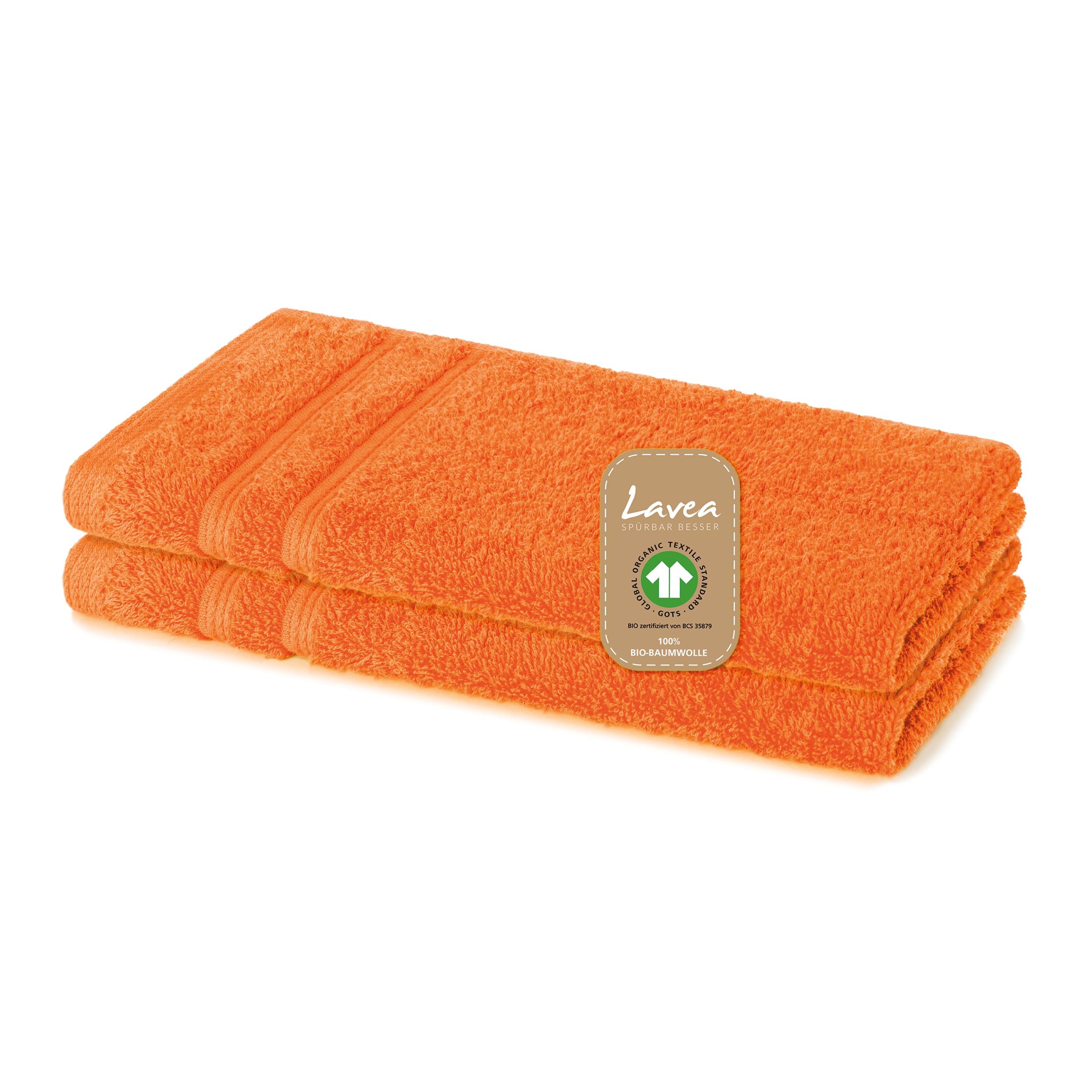 Gästetuch Bali, 2er Set, 100% GOTS Bio-Baumwolle, 30x50 cm