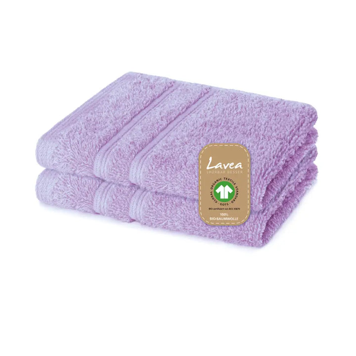 Seiftuch Bali, 2er Set, 100% GOTS Bio-Baumwolle, 30x30 cm