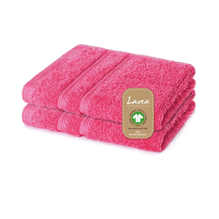 Seiftuch Bali, 2er Set, 100% GOTS Bio-Baumwolle, 30x30 cm