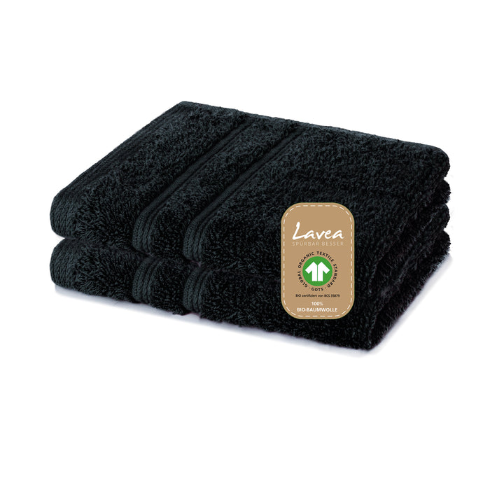 Seiftuch Bali, 2er Set, 100% GOTS Bio-Baumwolle, 30x30 cm