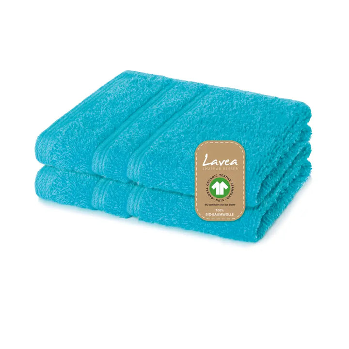 Seiftuch Bali, 2er Set, 100% GOTS Bio-Baumwolle, 30x30 cm