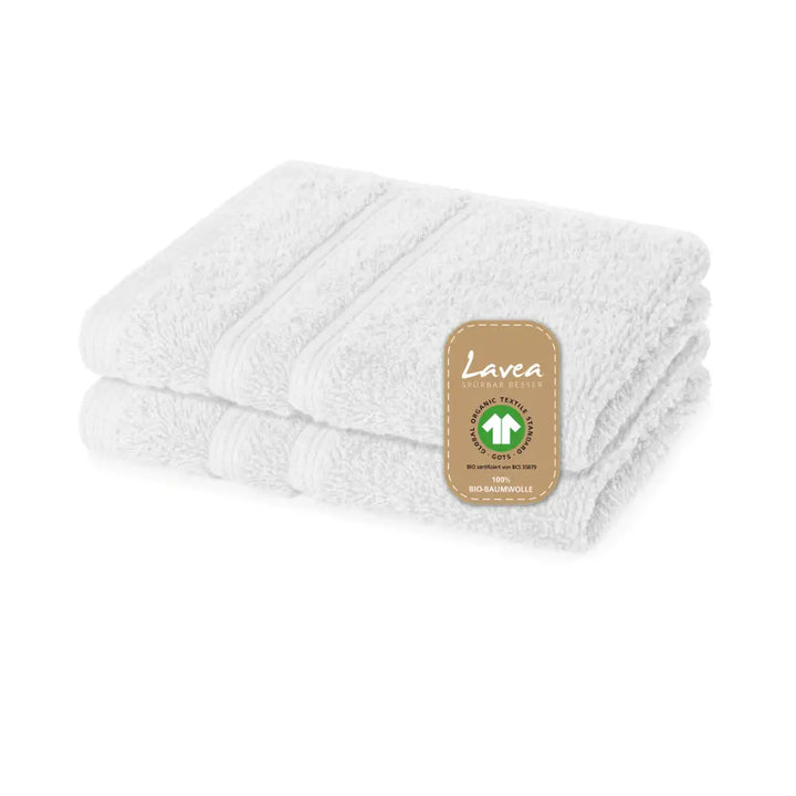 Seiftuch Bali, 2er Set, 100% GOTS Bio-Baumwolle, 30x30 cm