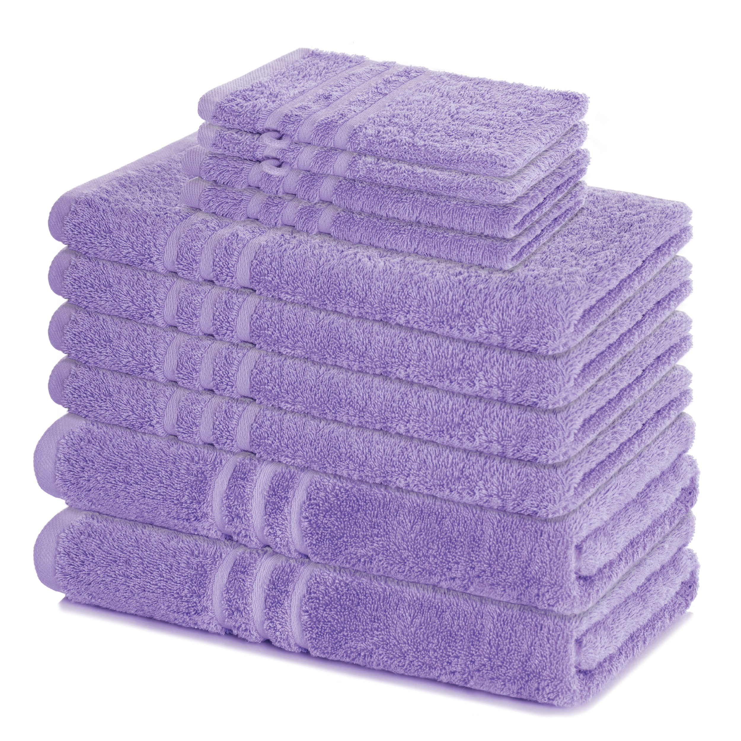 Frottiertuchset Elena, 100% Baumwolle, 6er/10er Set