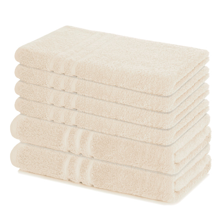 Frottiertuchset Elena, 100% Baumwolle, 6er/10er Set