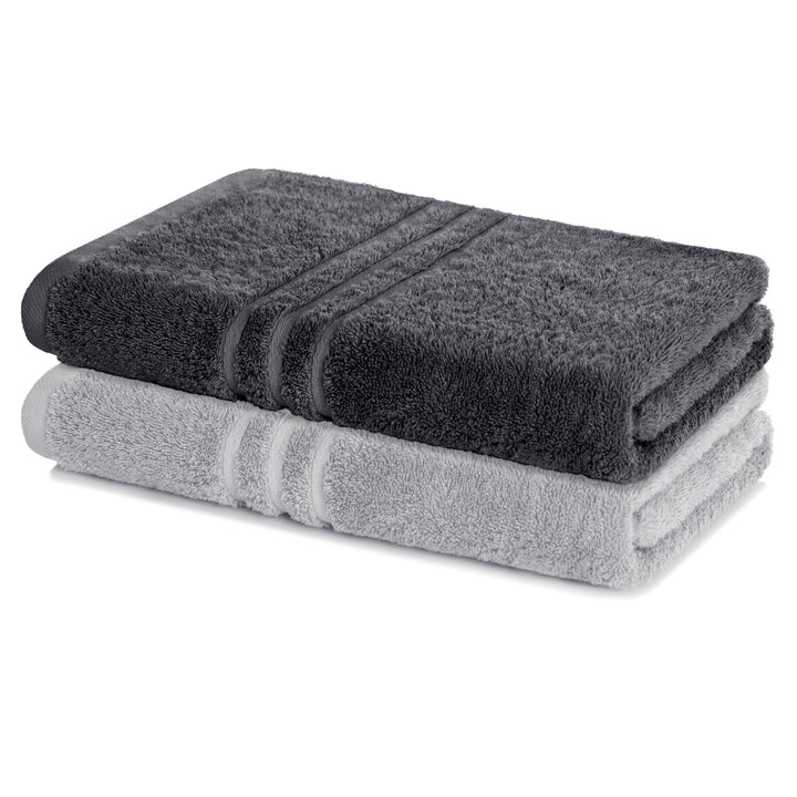 Badetuch Elena, 2er Set, 100% Baumwolle, 100x150 cm