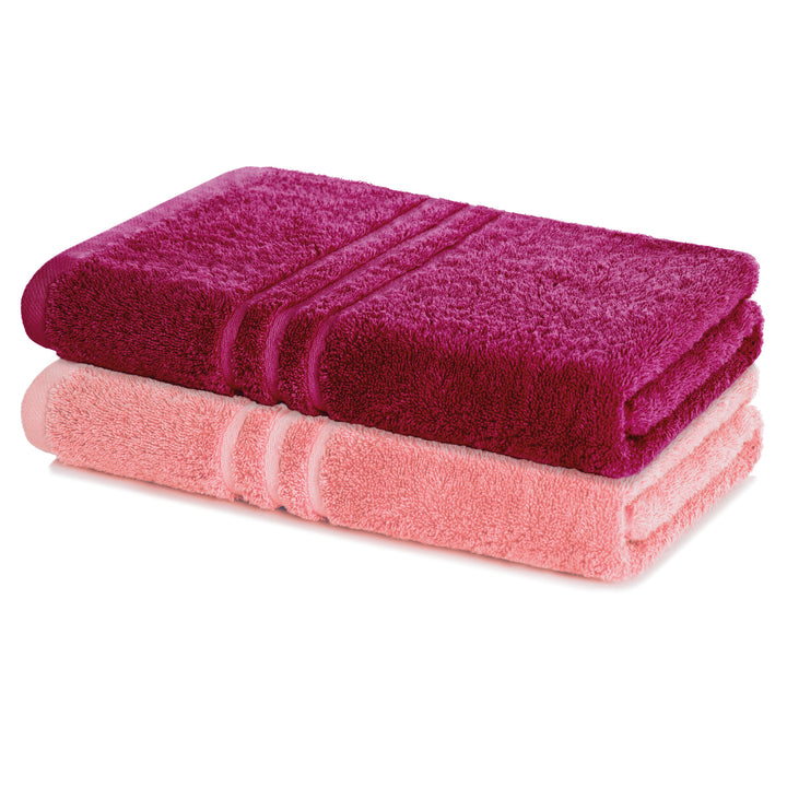 Badetuch Elena, 2er Set, 100% Baumwolle, 100x150 cm