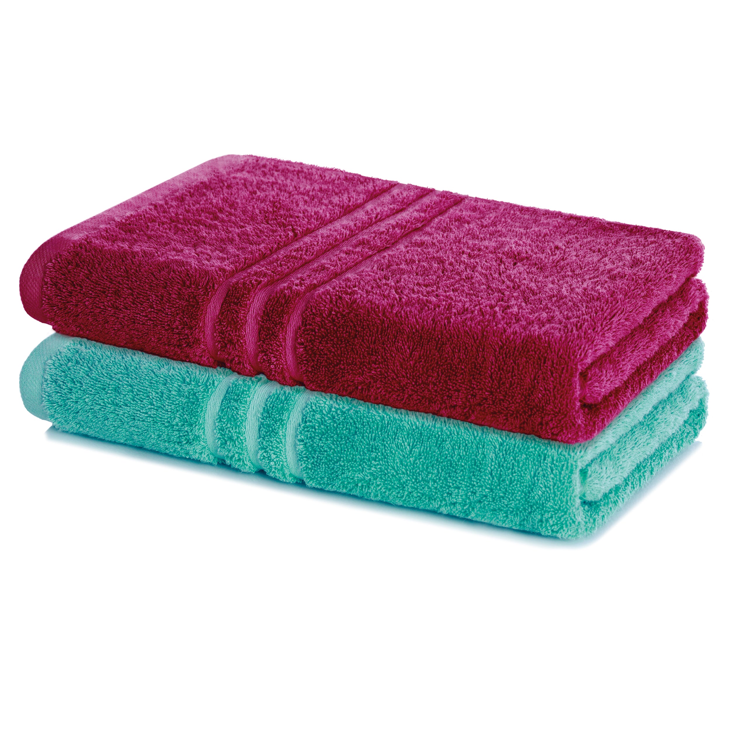 Badetuch Elena, 2er Set, 100% Baumwolle, 100x150 cm