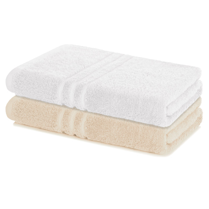 Badetuch Elena, 2er Set, 100% Baumwolle, 100x150 cm
