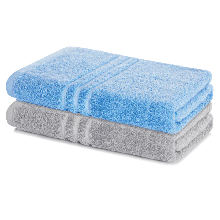 Badetuch Elena, 2er Set, 100% Baumwolle, 100x150 cm