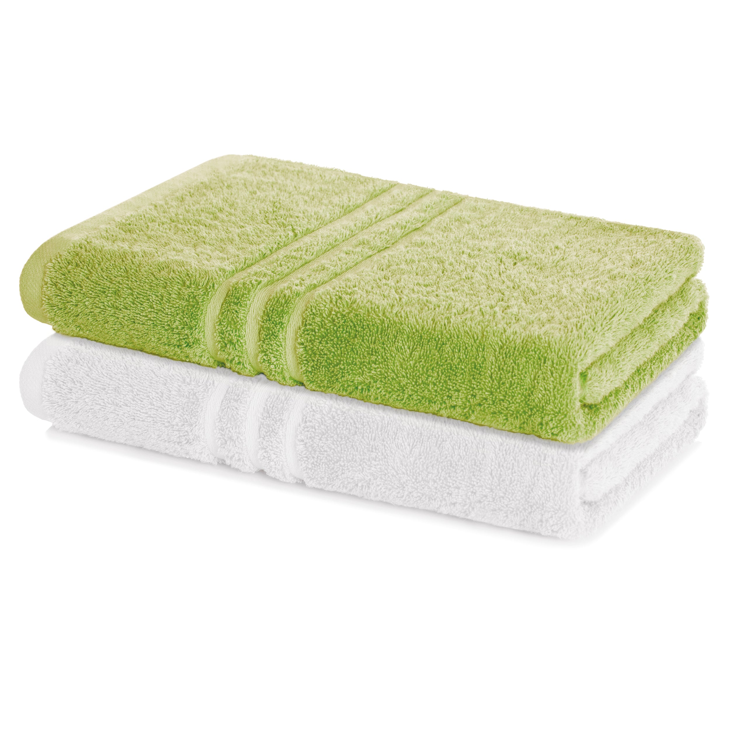 Badetuch Elena, 2er Set, 100% Baumwolle, 100x150 cm