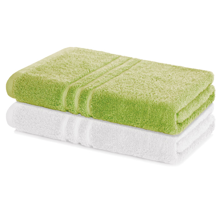 Badetuch Elena, 2er Set, 100% Baumwolle, 100x150 cm