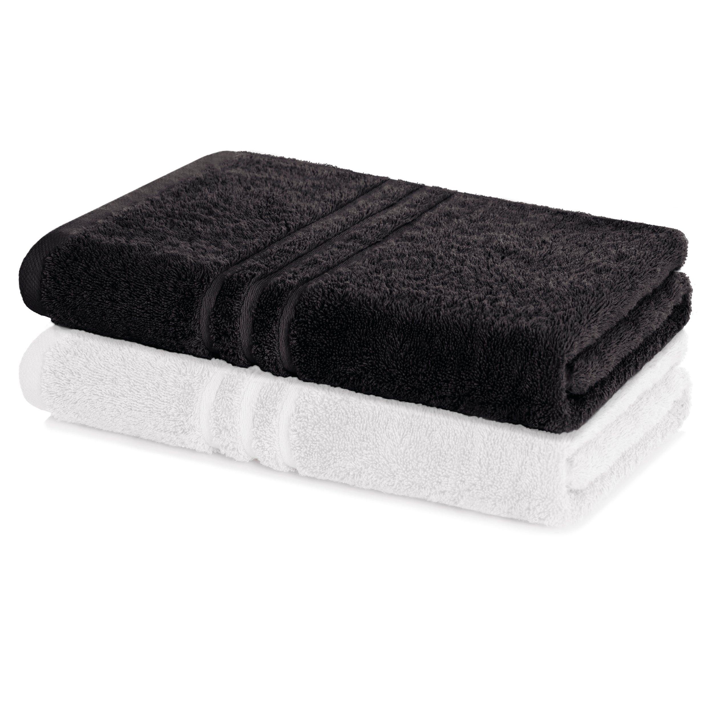 Badetuch Elena, 2er Set, 100% Baumwolle, 100x150 cm
