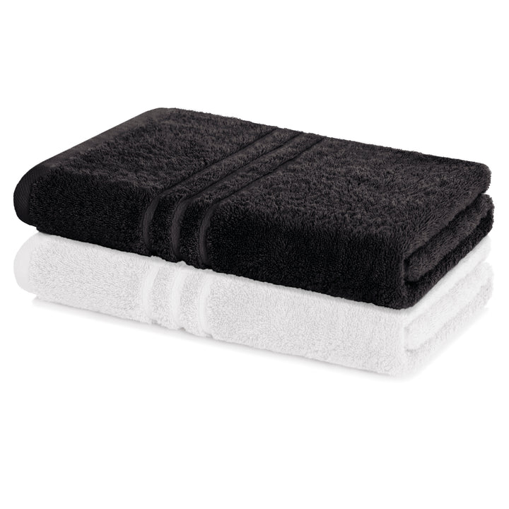 Badetuch Elena, 2er Set, 100% Baumwolle, 100x150 cm