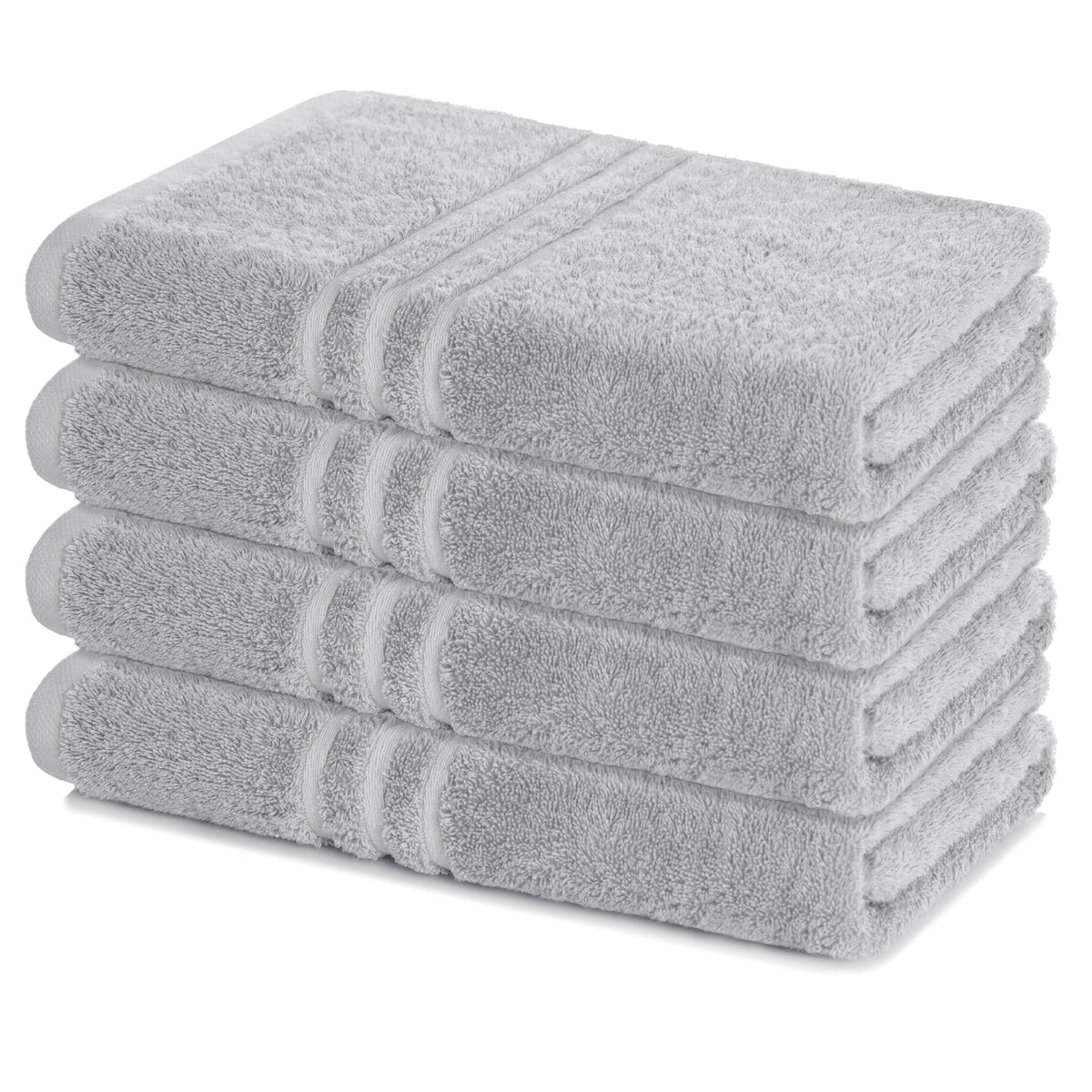 Duschtuch Elena, 4er Set, 100% Baumwolle, 70x140 cm