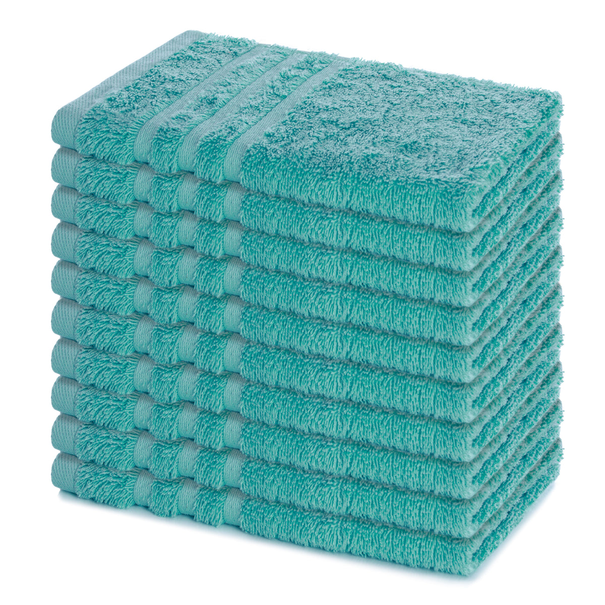 Gästetuch Elena, 10er Set, 100% Baumwolle, 30x50 cm
