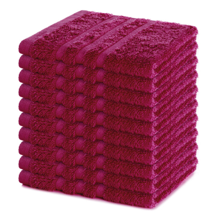 Seiftuch Elena, 10er Set, 100% Baumwolle, 30x30 cm