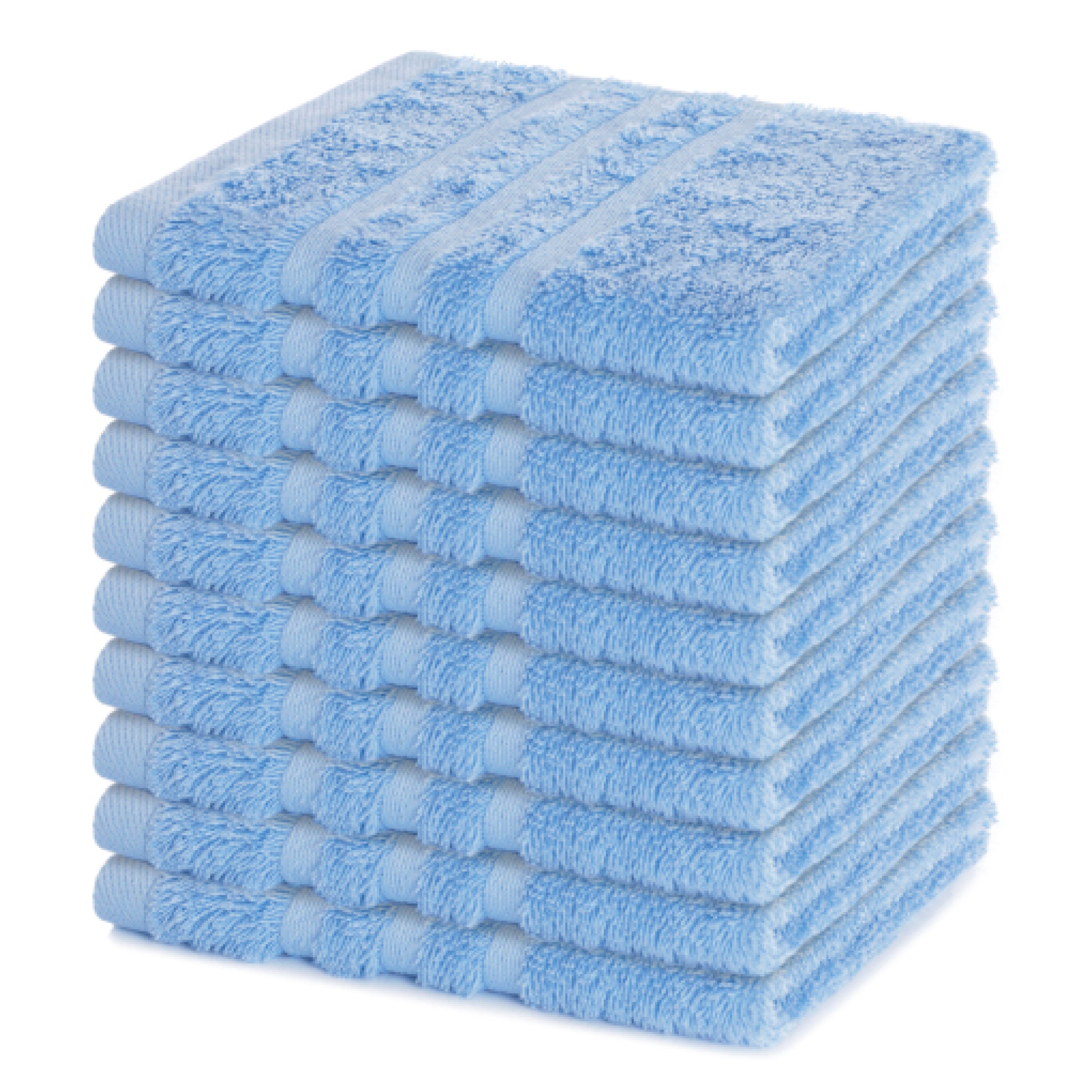 Seiftuch Elena, 10er Set, 100% Baumwolle, 30x30 cm