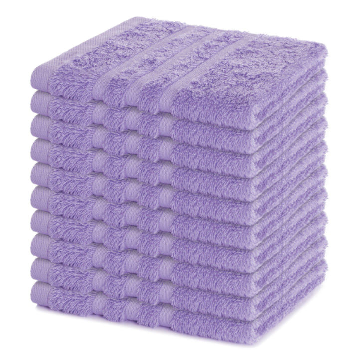 Seiftuch Elena, 10er Set, 100% Baumwolle, 30x30 cm