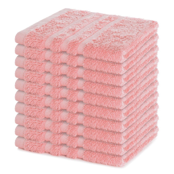 Seiftuch Elena, 10er Set, 100% Baumwolle, 30x30 cm