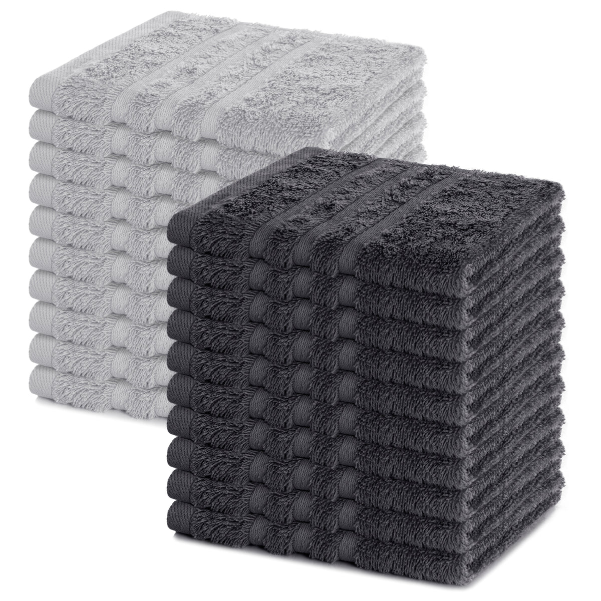 Seiftuch Elena, 20er Set, 100% Baumwolle, 30x30 cm