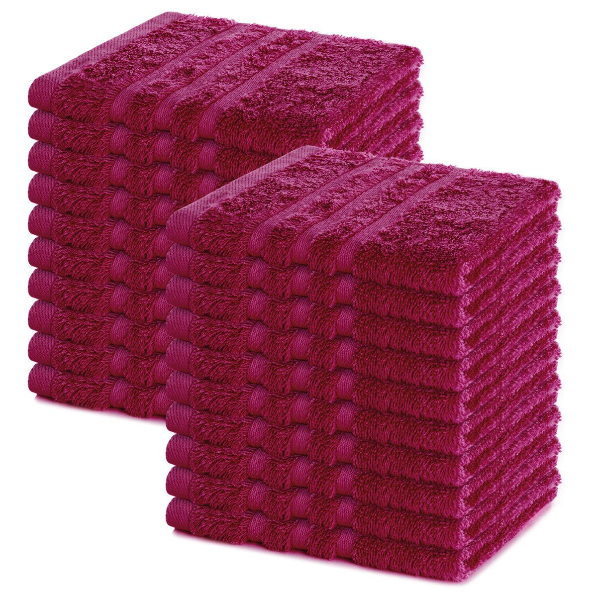 Seiftuch Elena, 20er Set, 100% Baumwolle, 30x30 cm