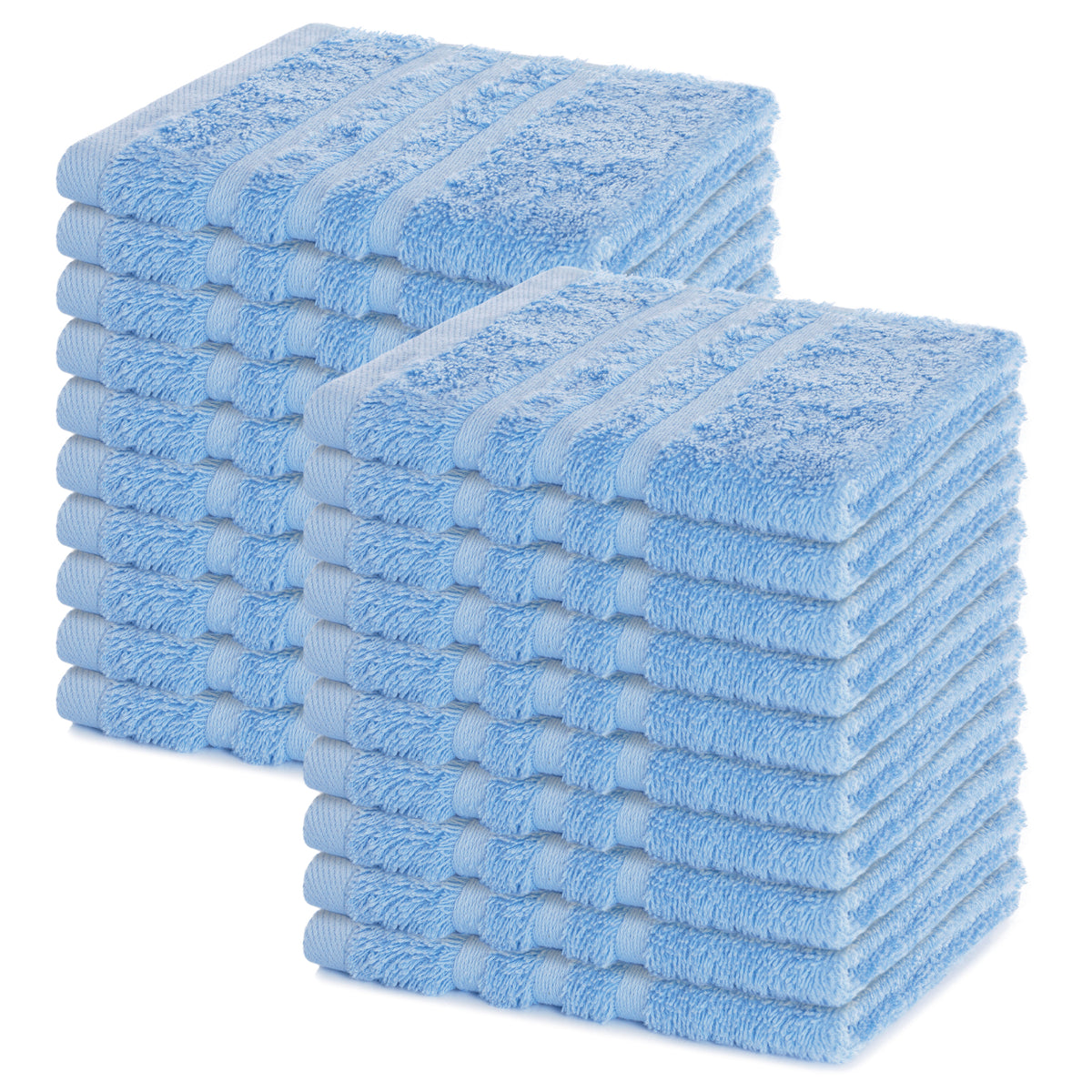 Seiftuch Elena, 20er Set, 100% Baumwolle, 30x30 cm