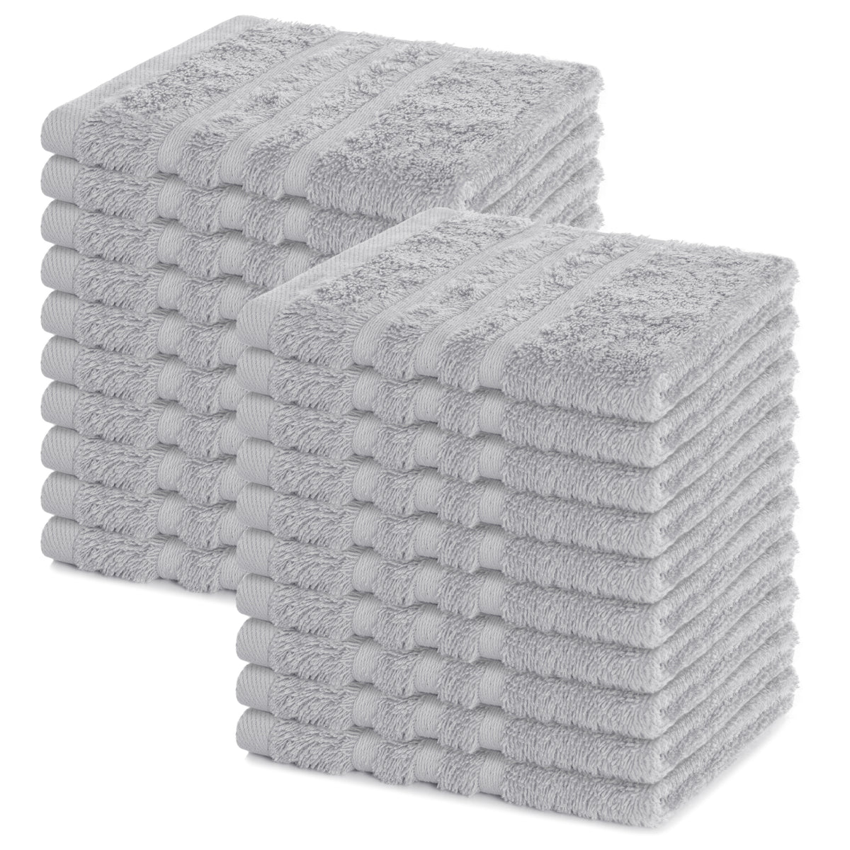 Seiftuch Elena, 20er Set, 100% Baumwolle, 30x30 cm
