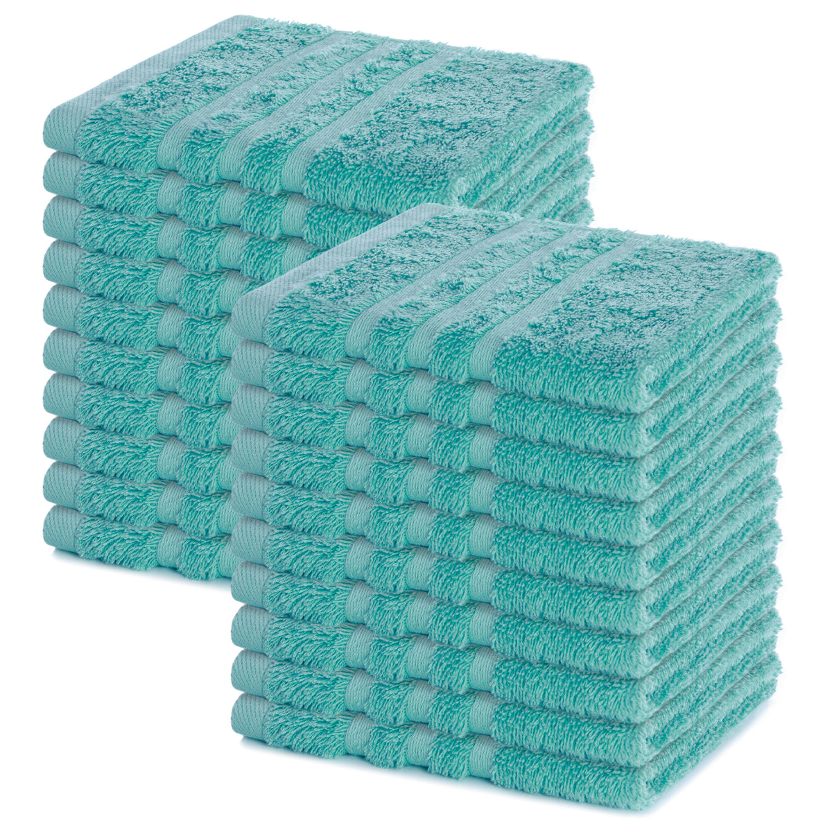 Seiftuch Elena, 20er Set, 100% Baumwolle, 30x30 cm