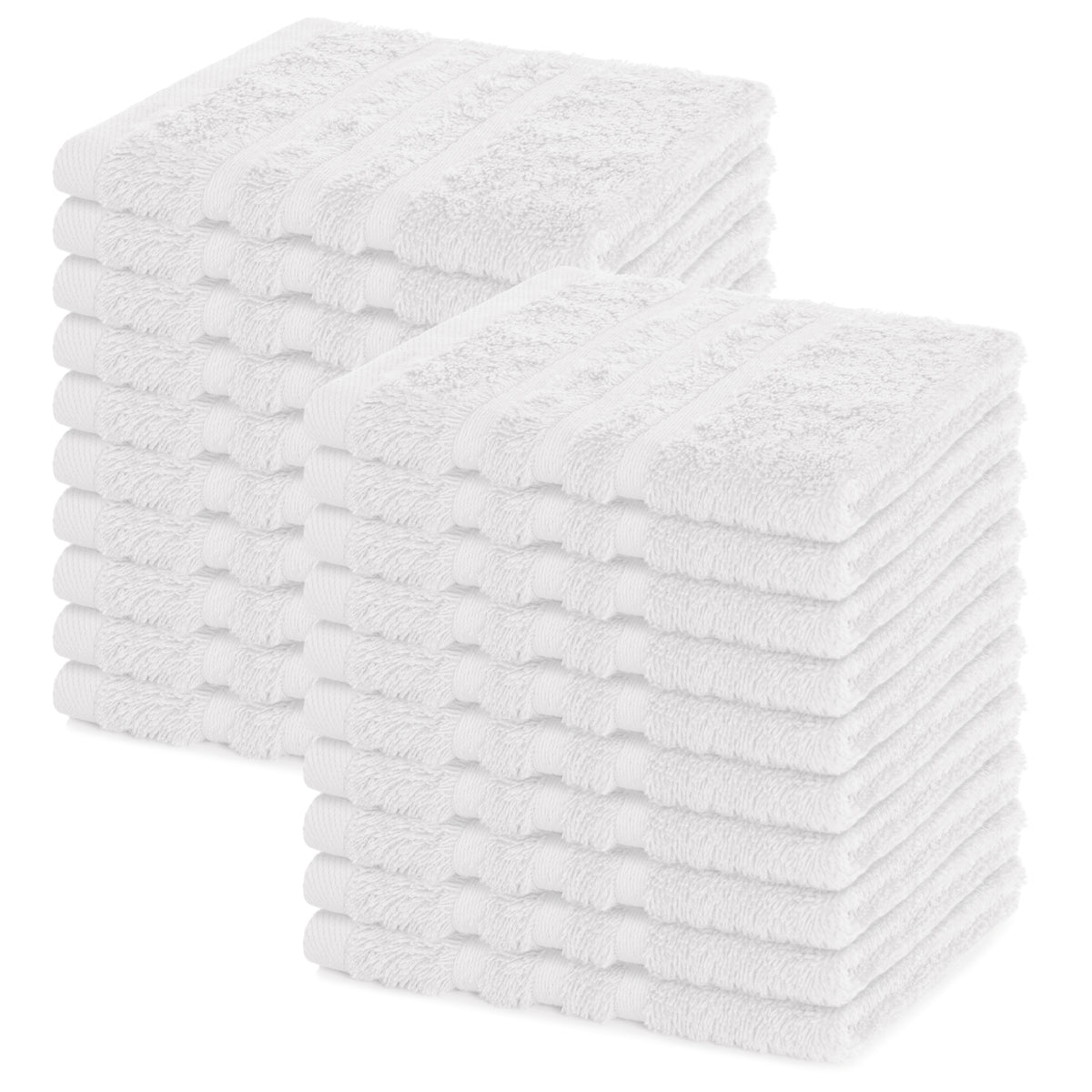Seiftuch Elena, 20er Set, 100% Baumwolle, 30x30 cm