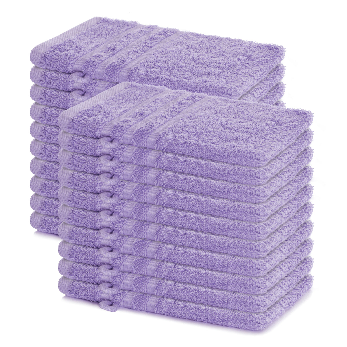 Waschhandschuh Elena, 20er Set, 100% Baumwolle, 15x21 cm