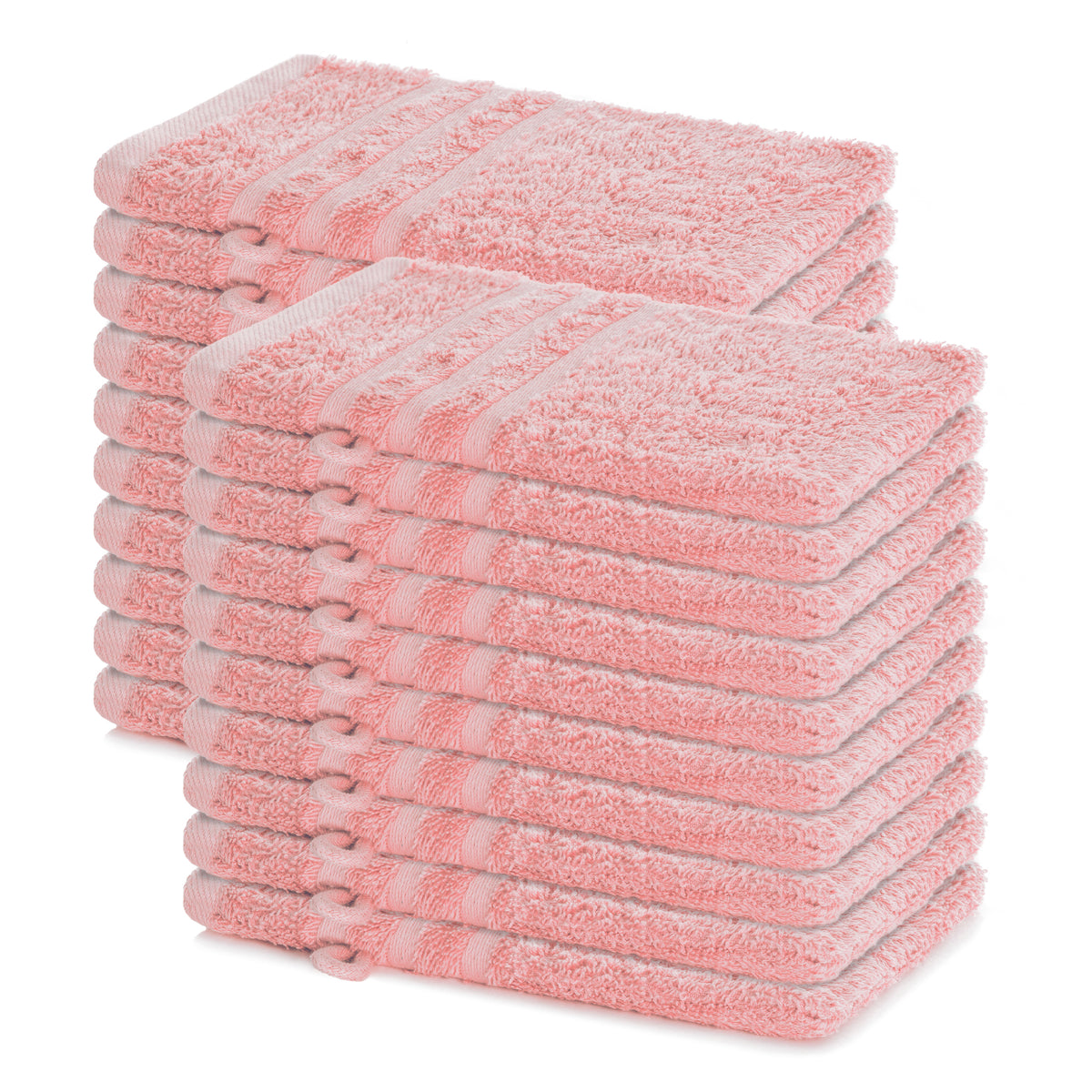 Waschhandschuh Elena, 20er Set, 100% Baumwolle, 15x21 cm
