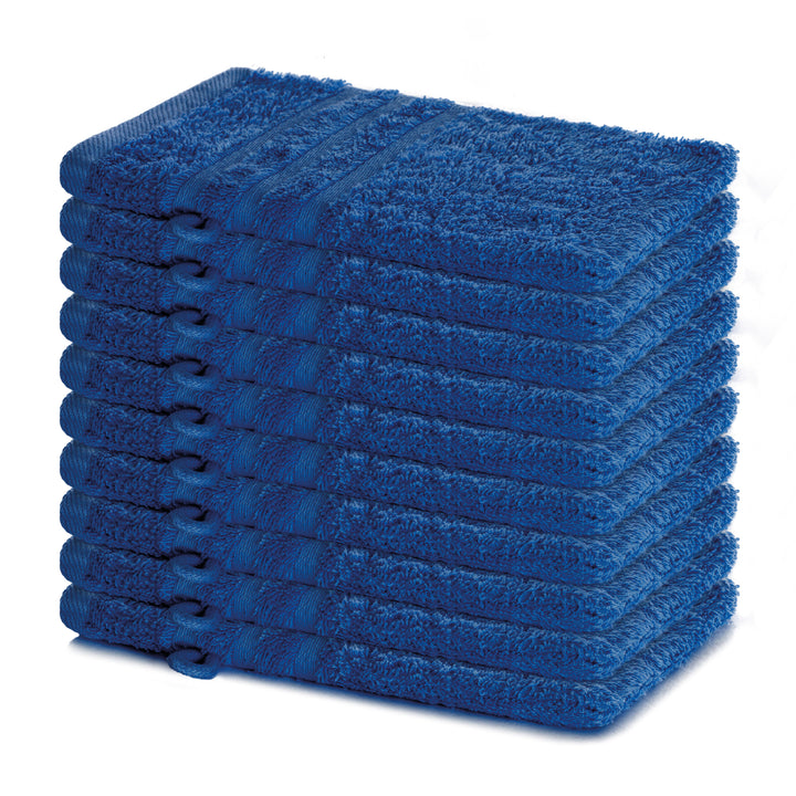 Waschhandschuh Elena, 10er Set, 100% Baumwolle, 15x21 cm