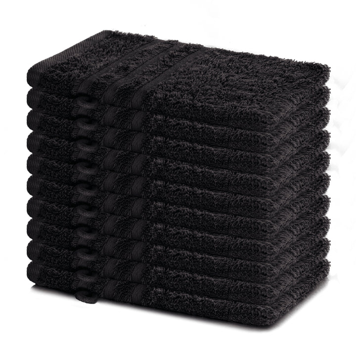 Waschhandschuh Elena, 10er Set, 100% Baumwolle, 15x21 cm